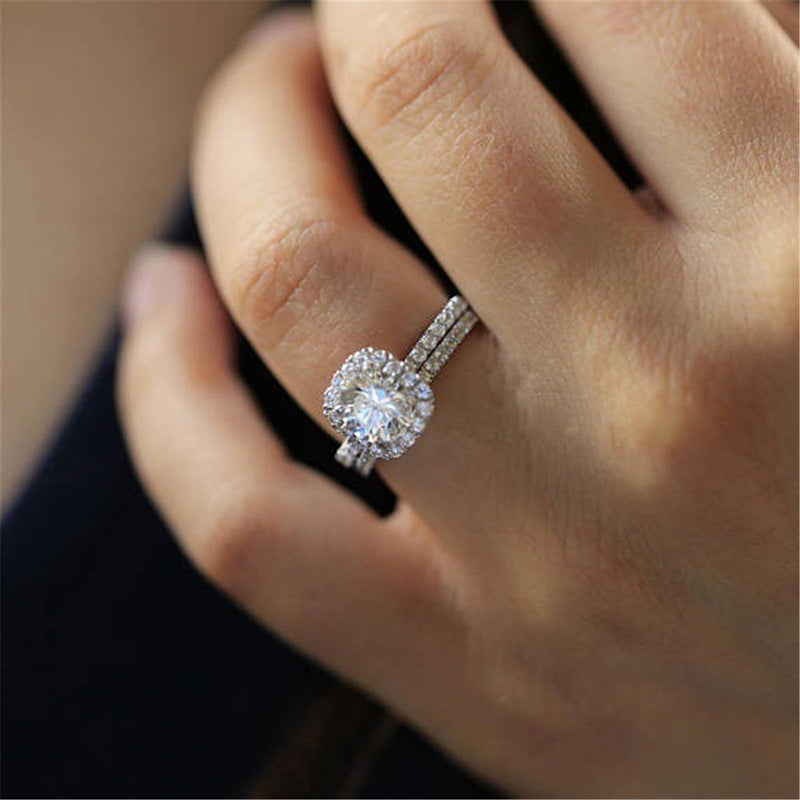Hearts and Arrows Ring
