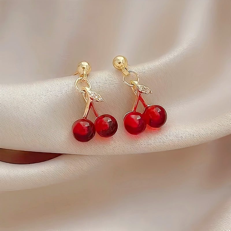 Cherished Cherry Earrings