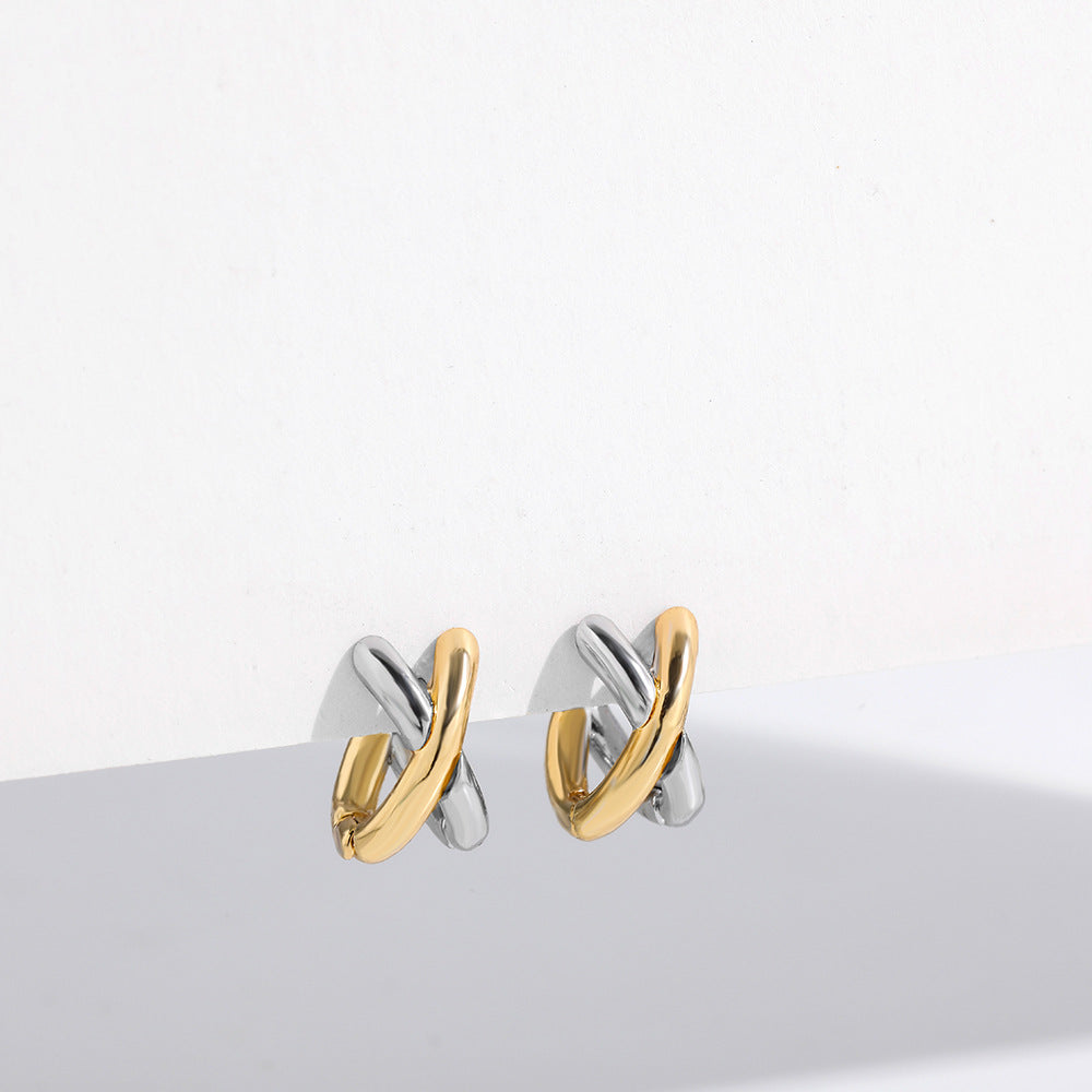 Timeless Color Block Stud Earrings