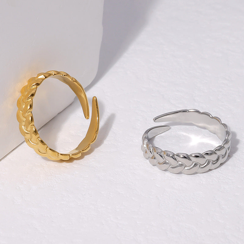 Purezzal 18K Gold Plated Ring