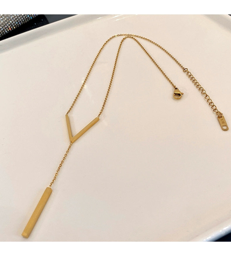 Vibrant V Necklace