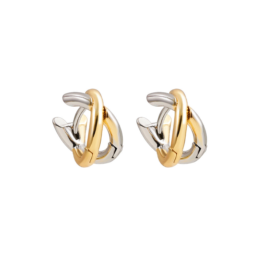 Timeless Color Block Stud Earrings