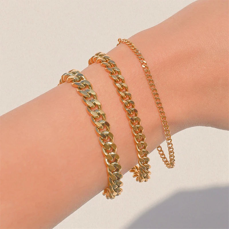 **Product Description:** "Elevate your style with this sleek, minimalist stainless steel bracelet. Versatile for any occasion, it embodies contemporary sophistication in a streamlined design."
• Durable stainless steel construction for long-lasting wear
• Unisex design suitable for both men and women
• Minimalist aesthetic