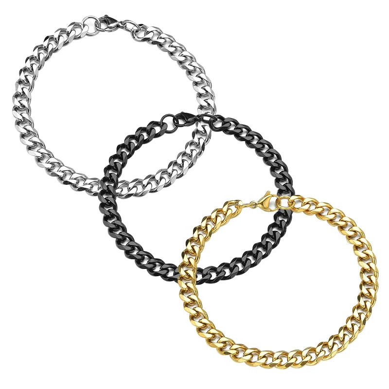 Fashion Minimalist Stainless Steel Bracelet