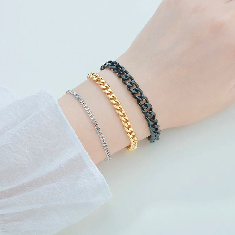 Fashion Minimalist Stainless Steel Bracelet