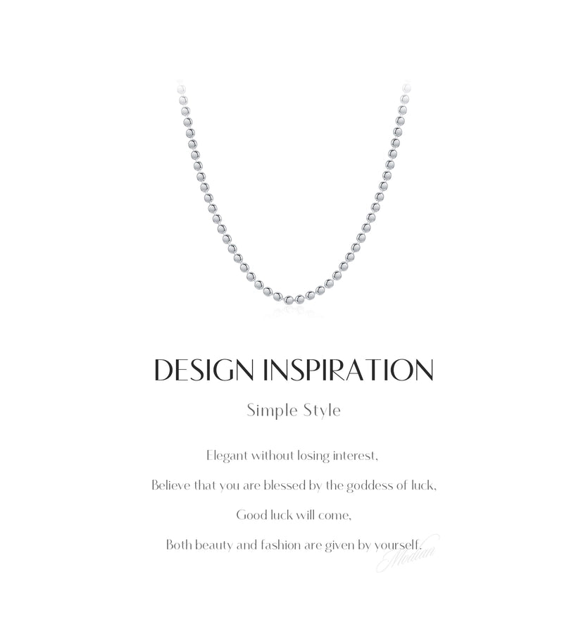 Sterling Silver Rack-Plated Geometric Choker