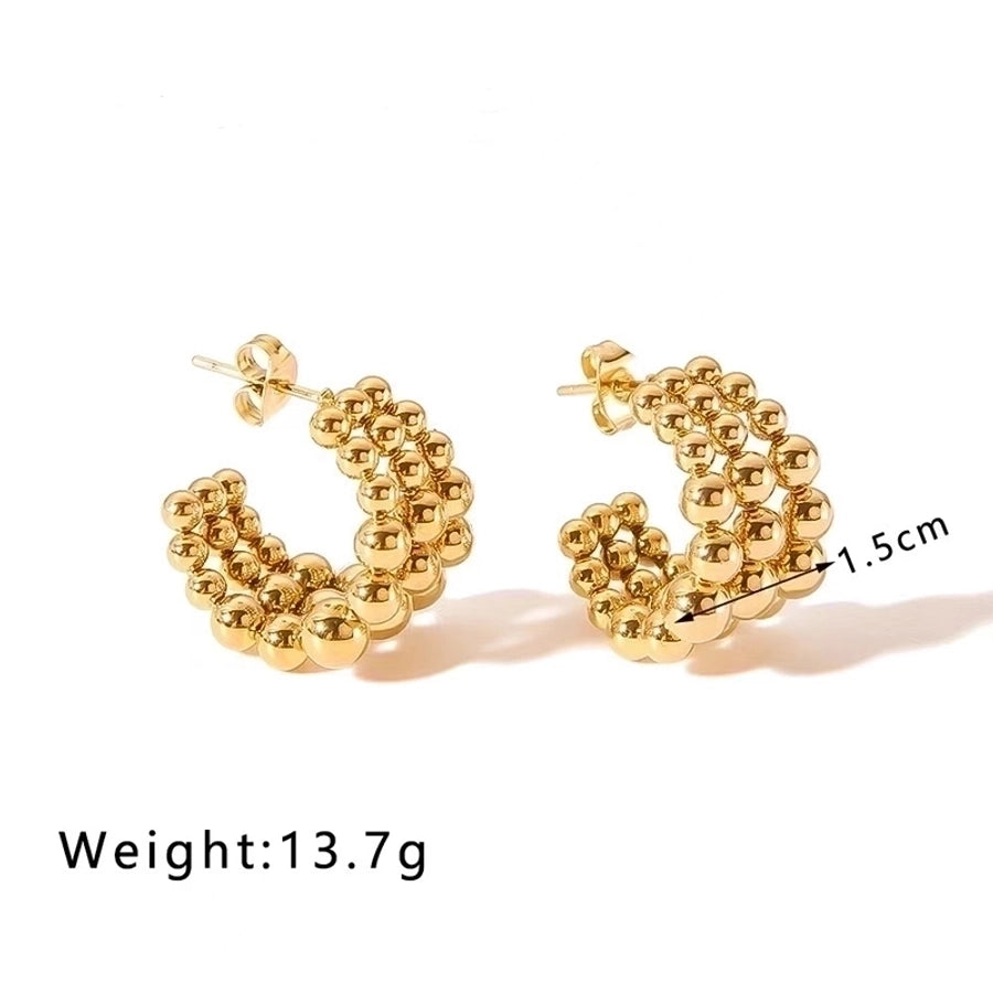 C-Shaped Chic Ear Studs