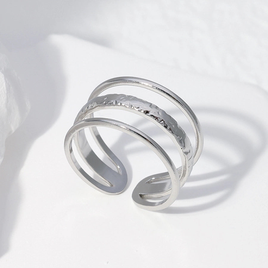 Modern Fashion 18K Gold Plated Open Ring