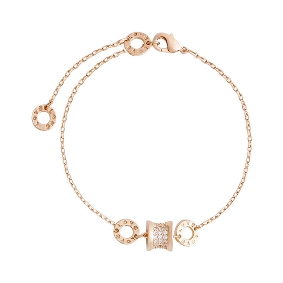Simple Style Geometric Artificial Gemstones Alloy Chain & Link Bracelets