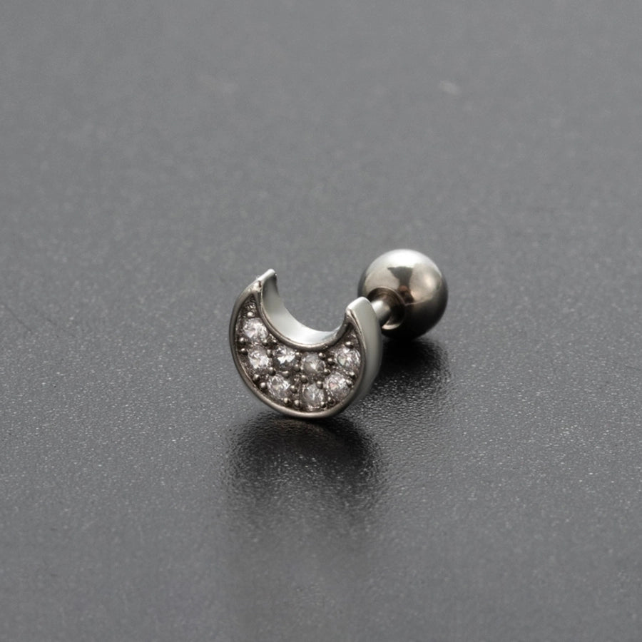 Ear Cartilage Rings & Studs Lady Flower 316 Stainless Steel Copper