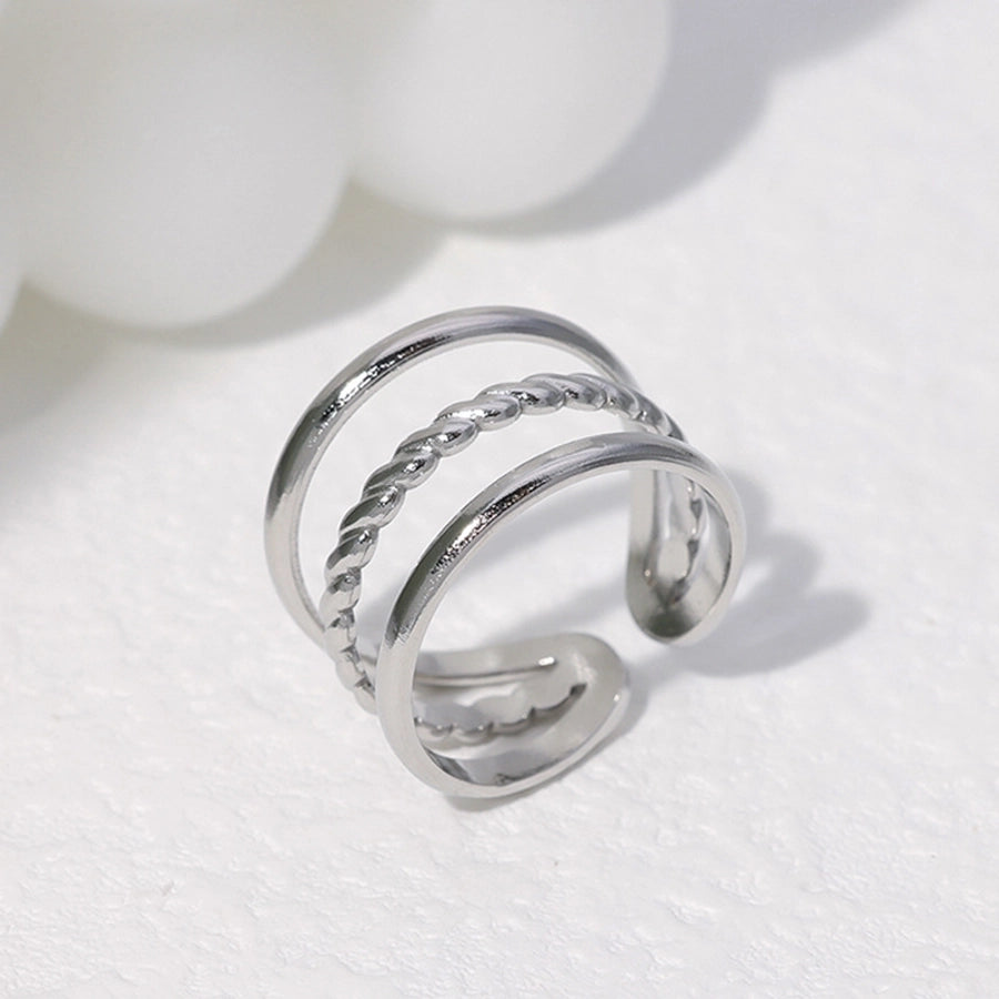 Modern Fashion 18K Gold Plated Open Ring