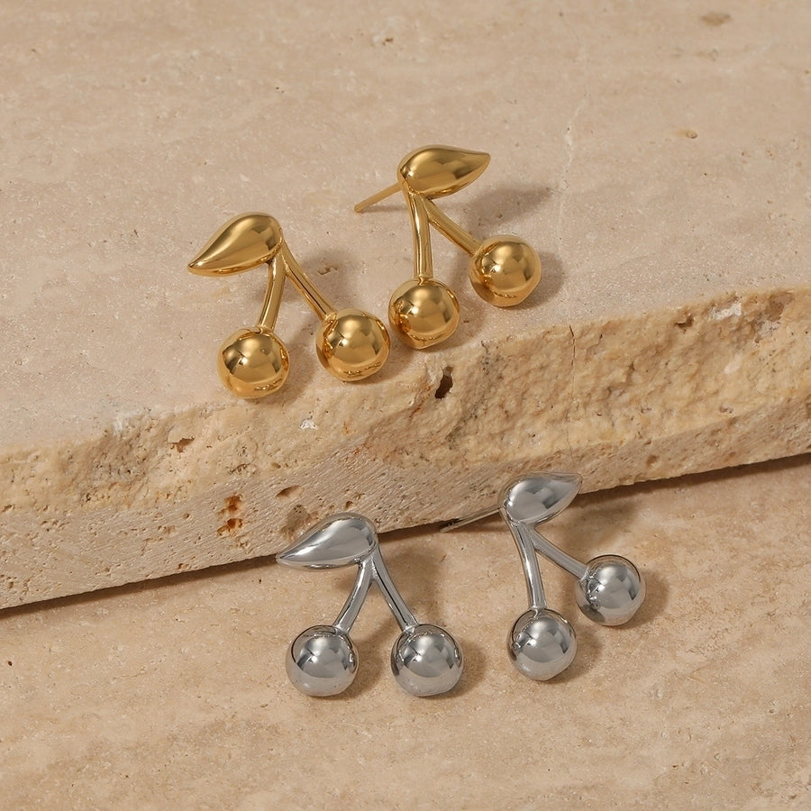 Cherry Blossom Chic Ear Studs