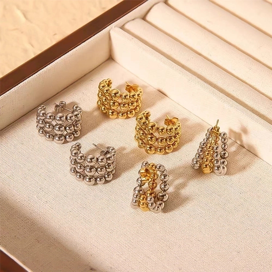 C-Shaped Chic Ear Studs