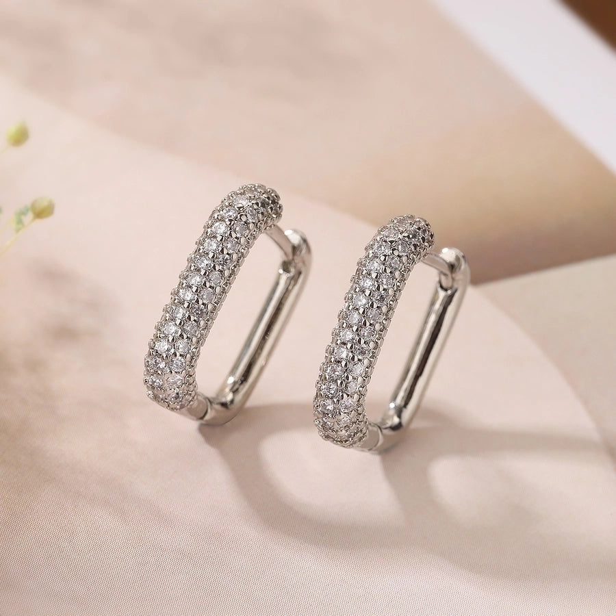Sculpted Elegance Hoops