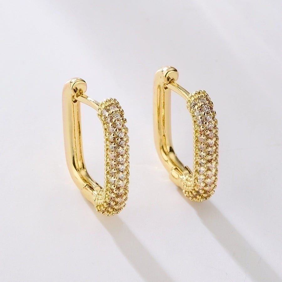 Sculpted Elegance Hoops