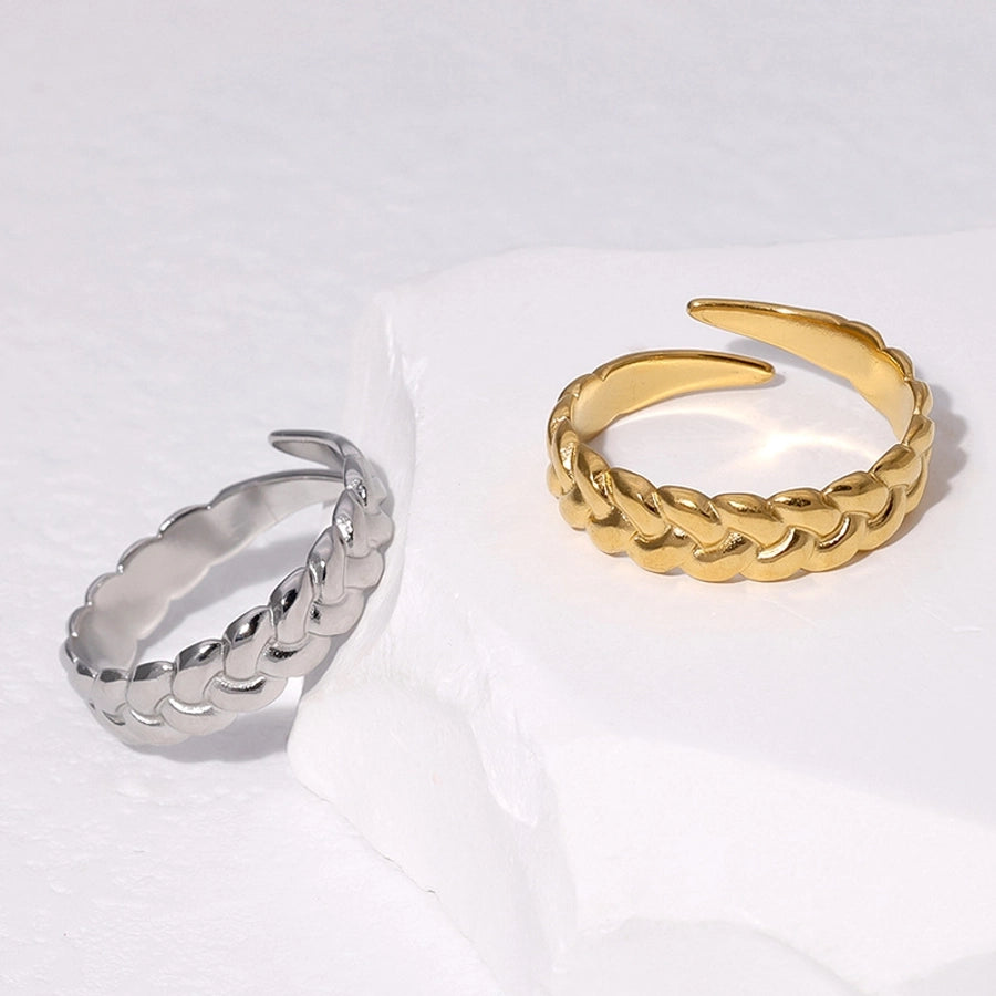 Purezzal 18K Gold Plated Ring