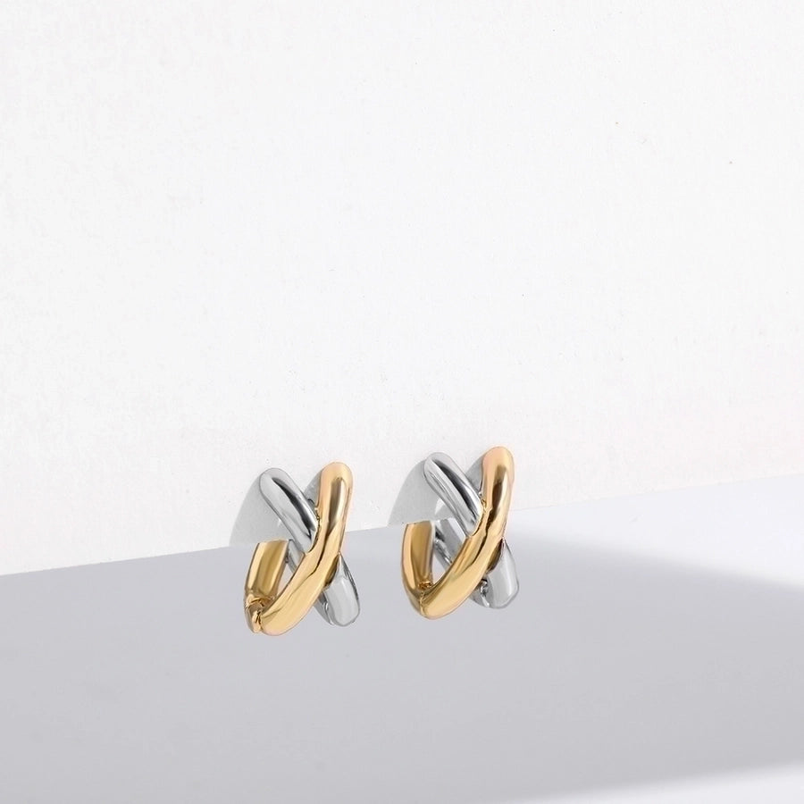 Timeless Color Block Stud Earrings