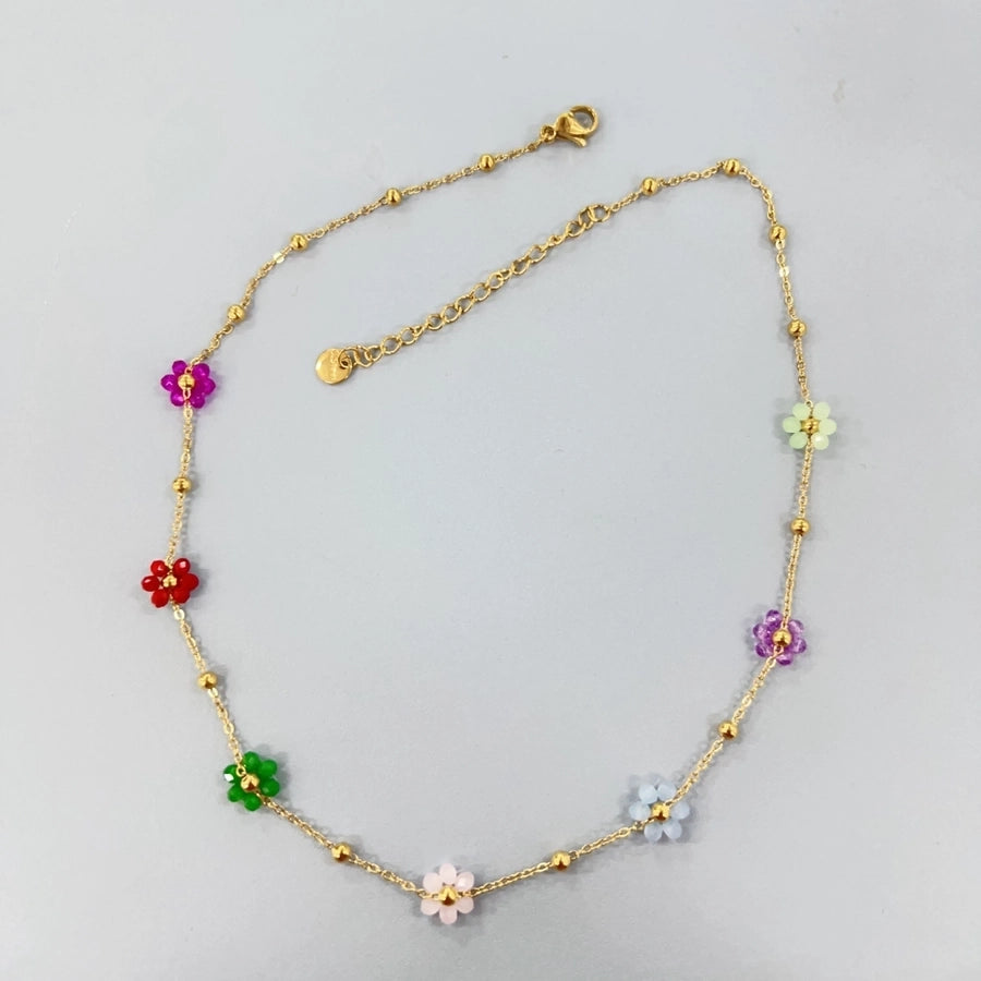 Little Flower Pendant Necklace