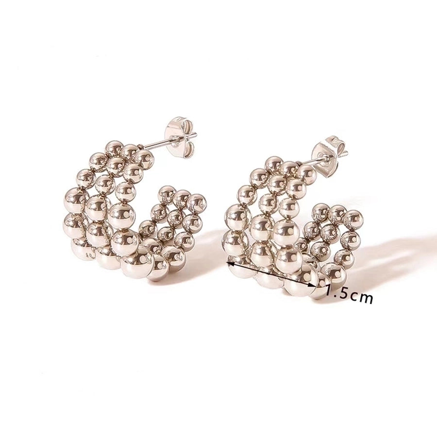 C-Shaped Chic Ear Studs