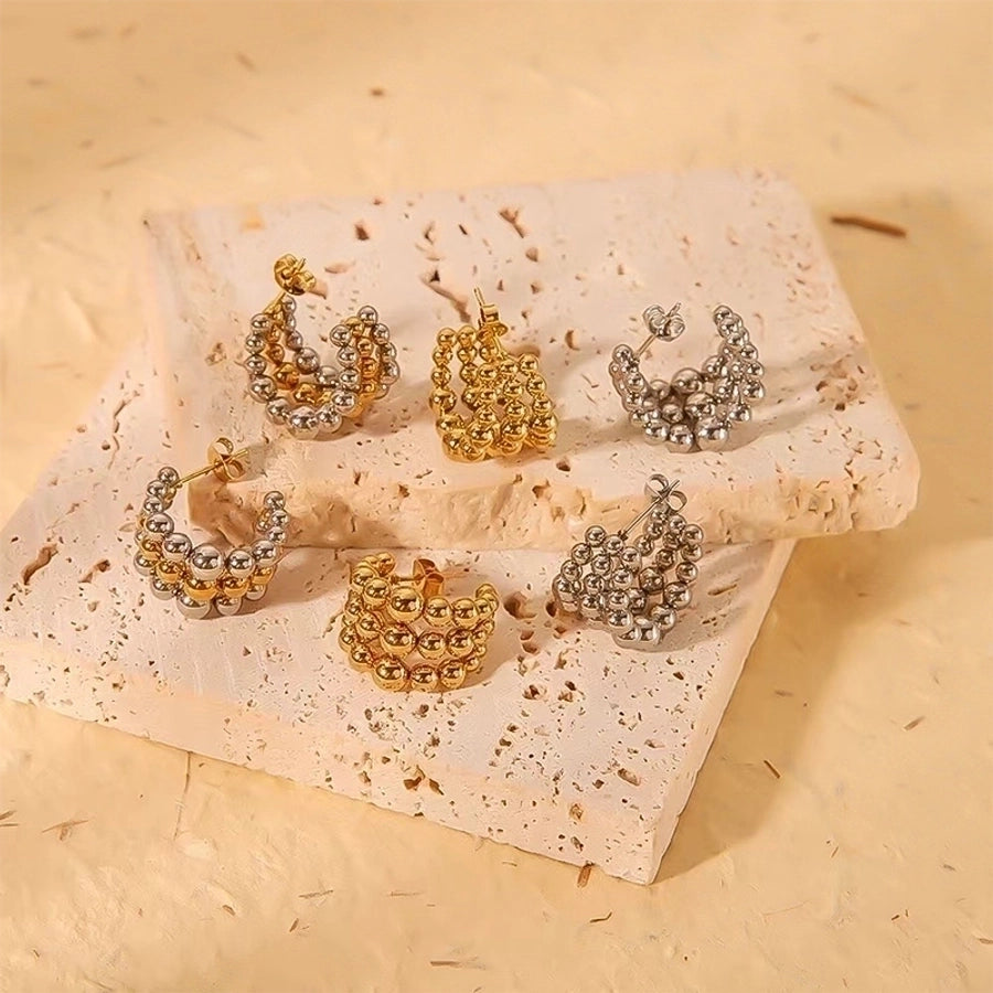 C-Shaped Chic Ear Studs