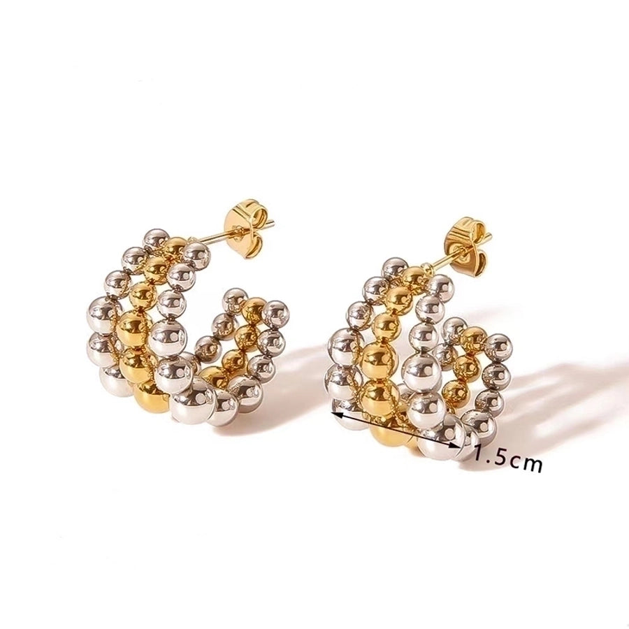 C-Shaped Chic Ear Studs