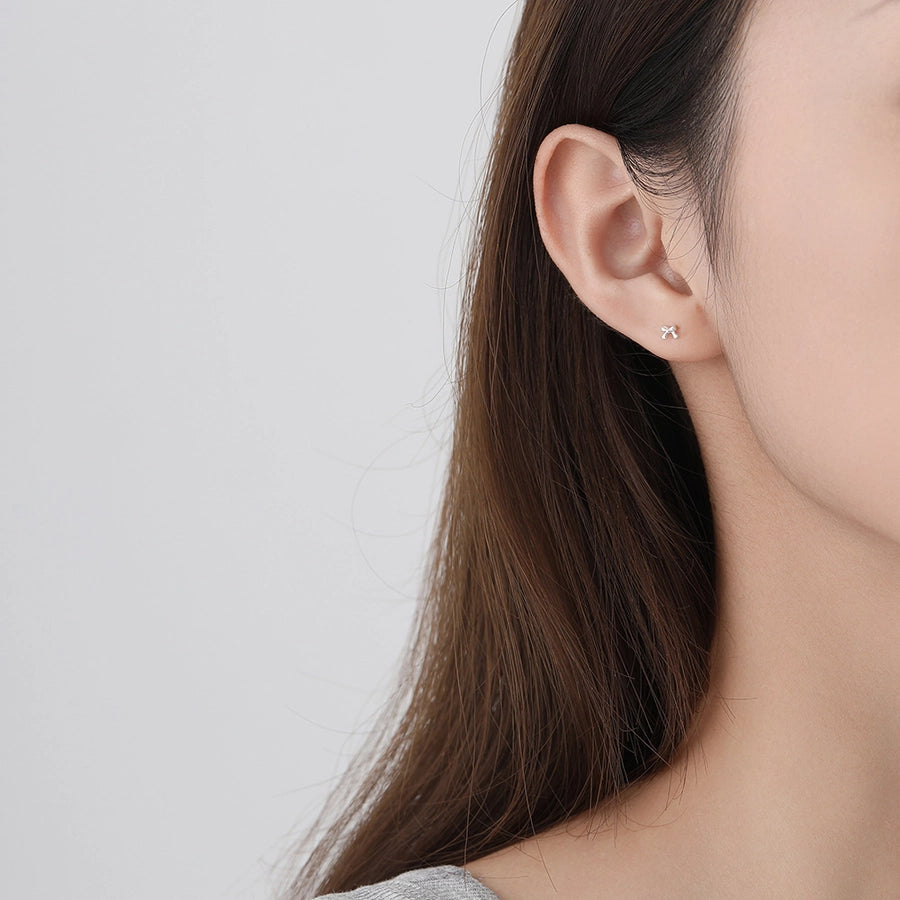 Delicate Bow Earrings