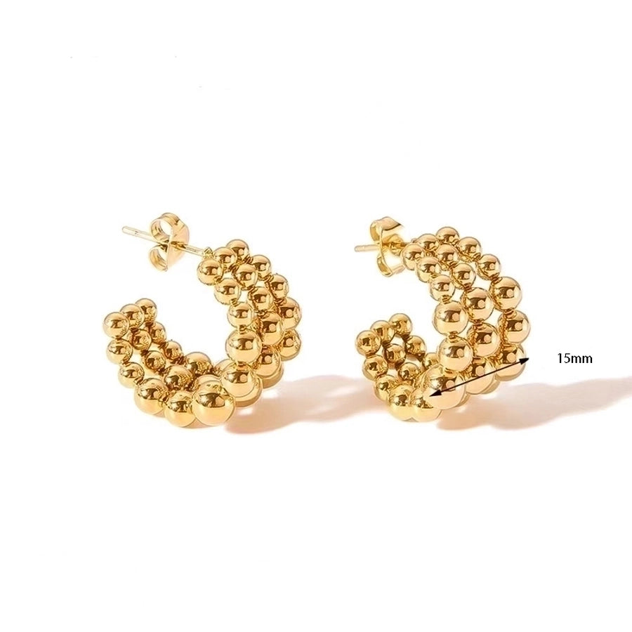 C-Shaped Chic Ear Studs