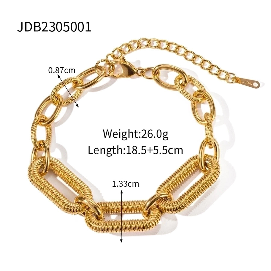 Simple Style Solid Color Bracelet
