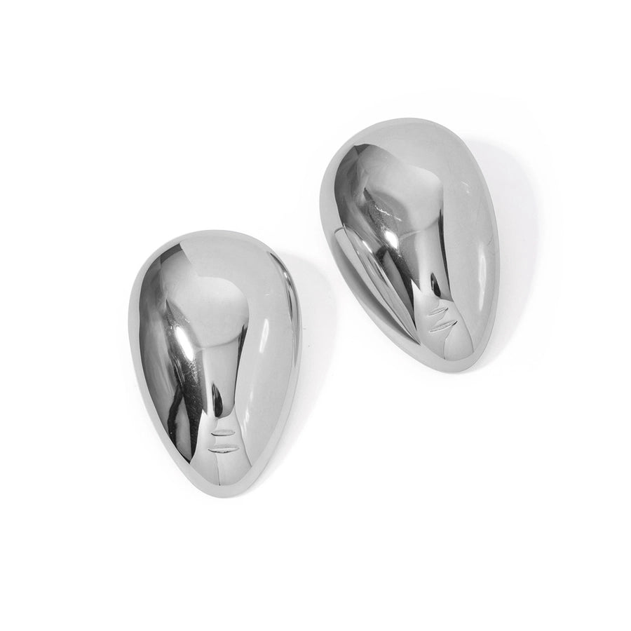 Geometric Gold Plated Ear Studs