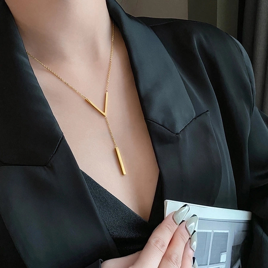 Vibrant V Necklace