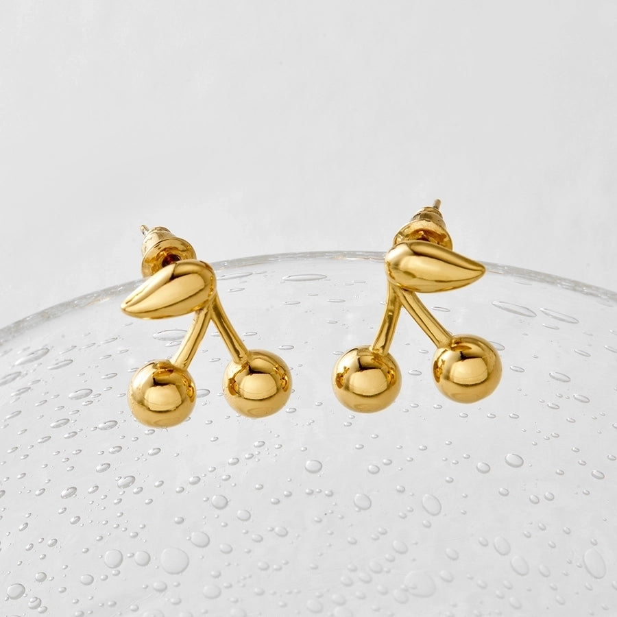 Cherry Blossom Chic Ear Studs