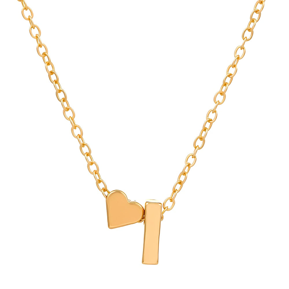 English Initial Letter Necklace