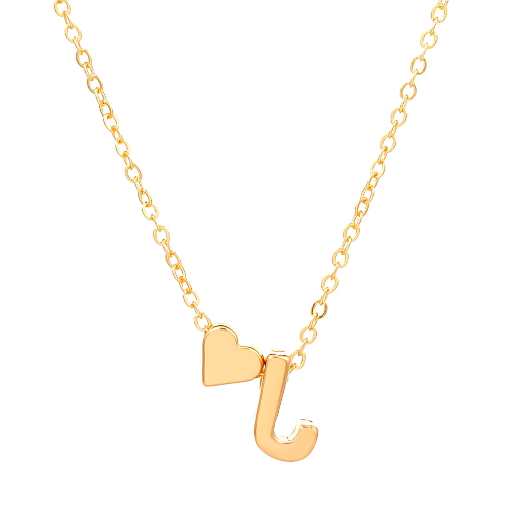 English Initial Letter Necklace