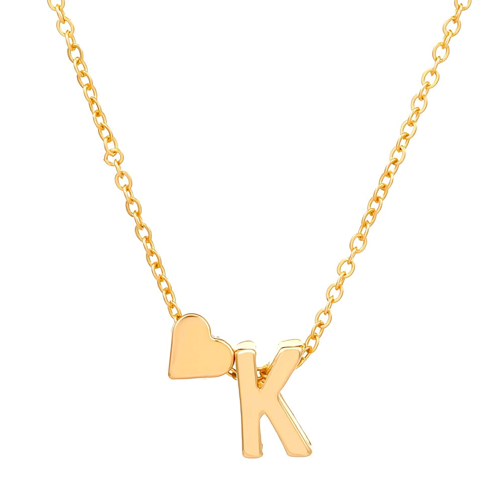 English Initial Letter Necklace