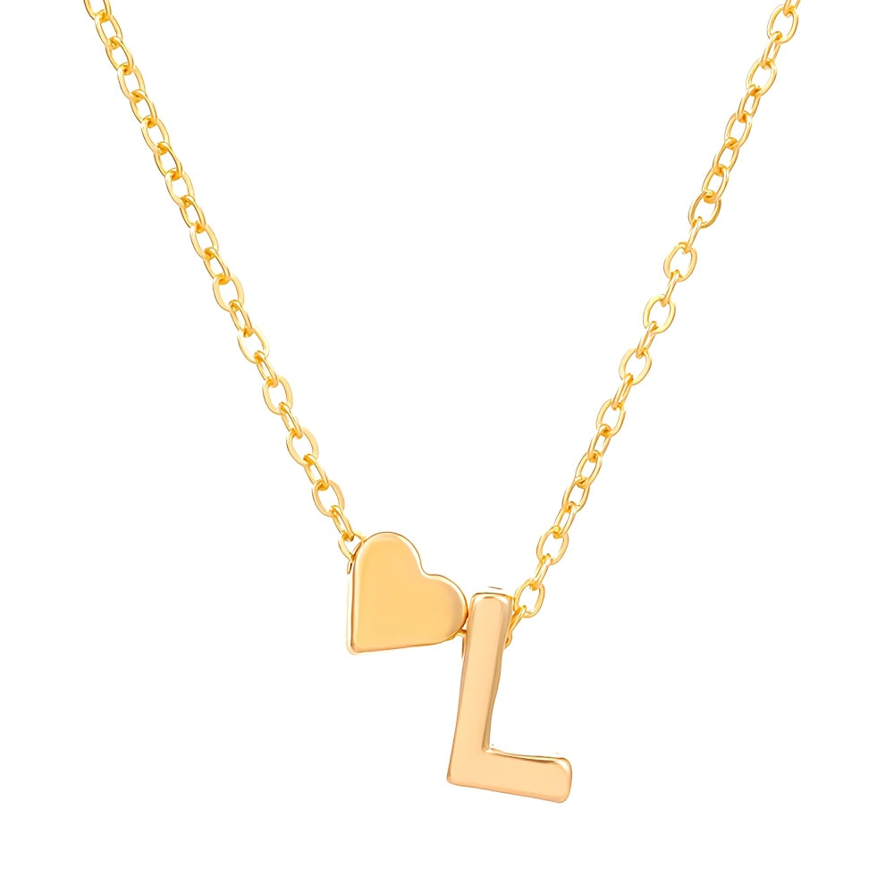 English Initial Letter Necklace