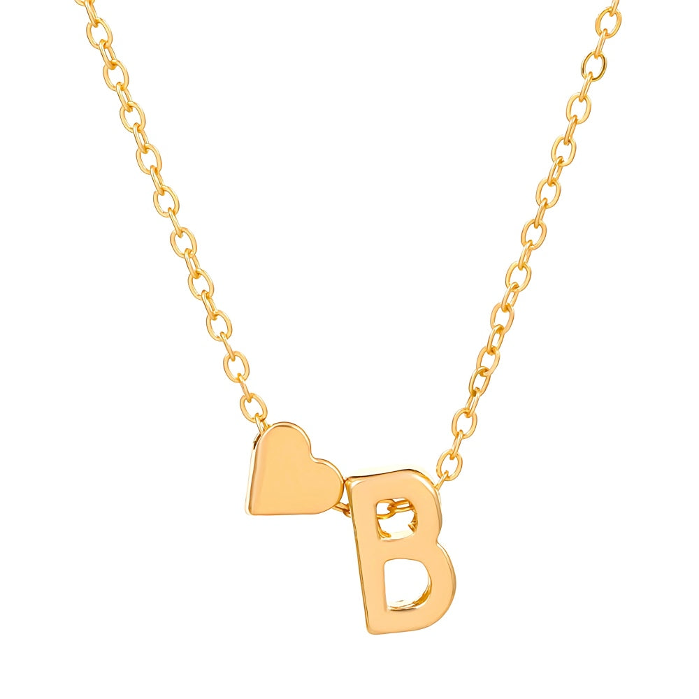 English Initial Letter Necklace