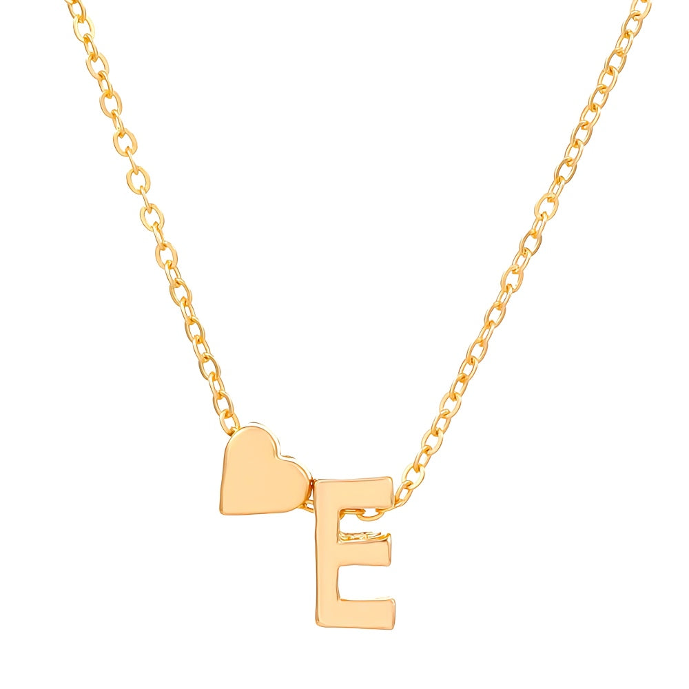 English Initial Letter Necklace