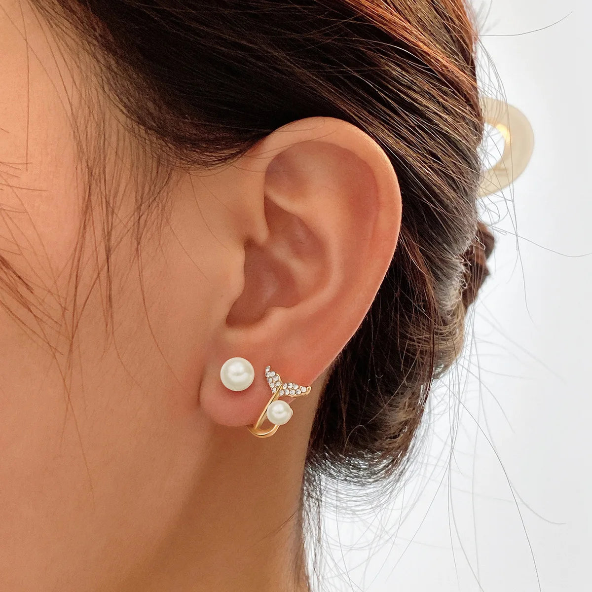 Enchanting Pearl Stud Earrings series