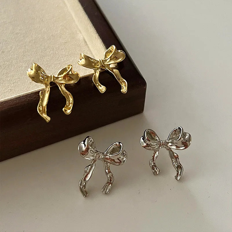 Modern Bow Knot Earrings