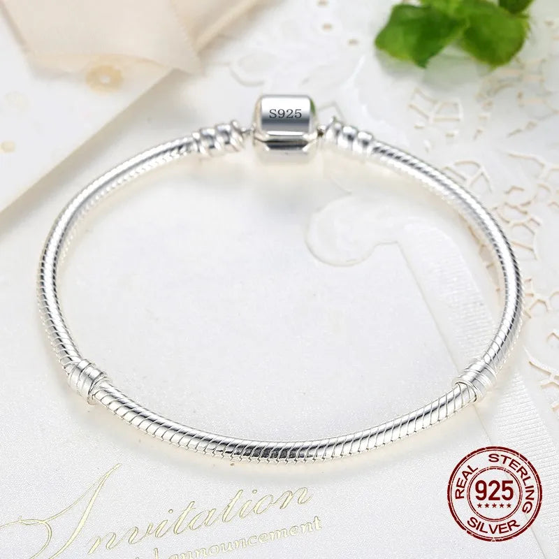 Timeless 925 Silver Charm Bracelet