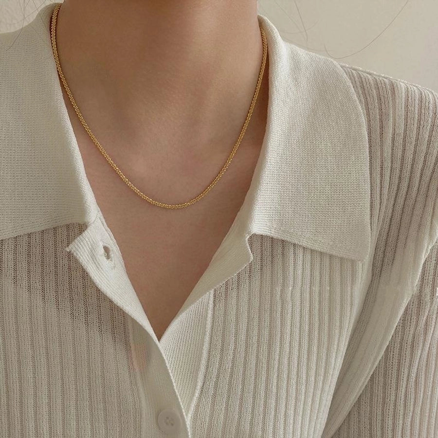 Simple Classic Shine Necklace