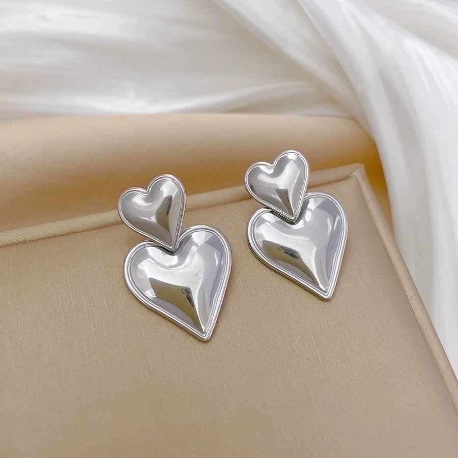 Charming Pentagram Heart Hoop Earrings collection