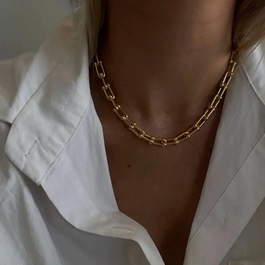 Classic 18K Gold Plated Necklace