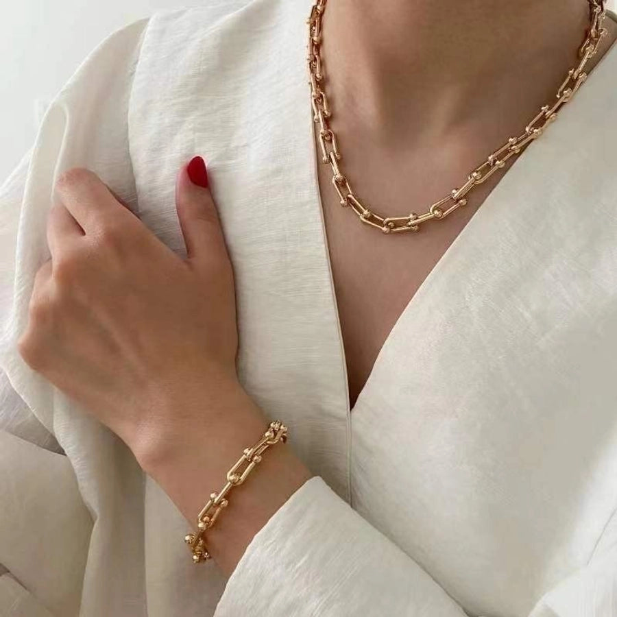 Classic 18K Gold Plated Necklace