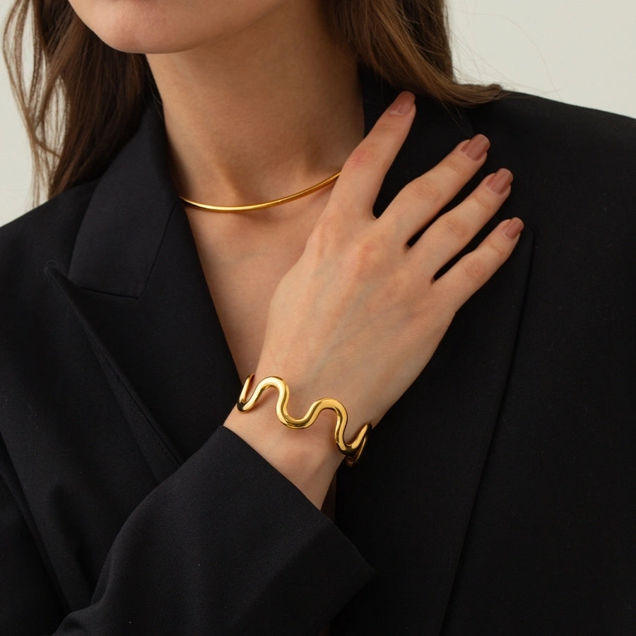 Geometric Chic Bangle