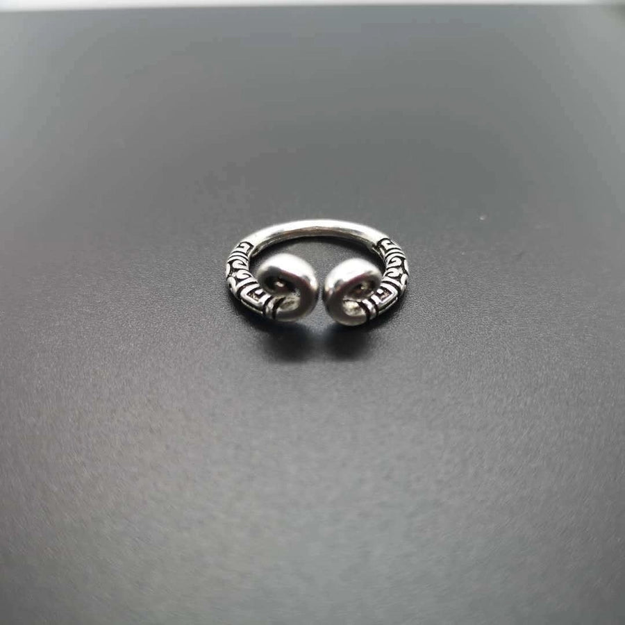 Retro Revival Open Ring