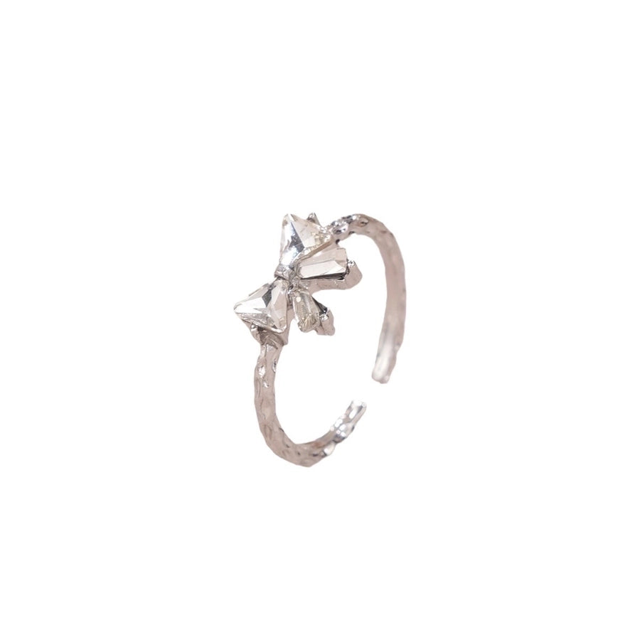 Bow Belle zircon Ring