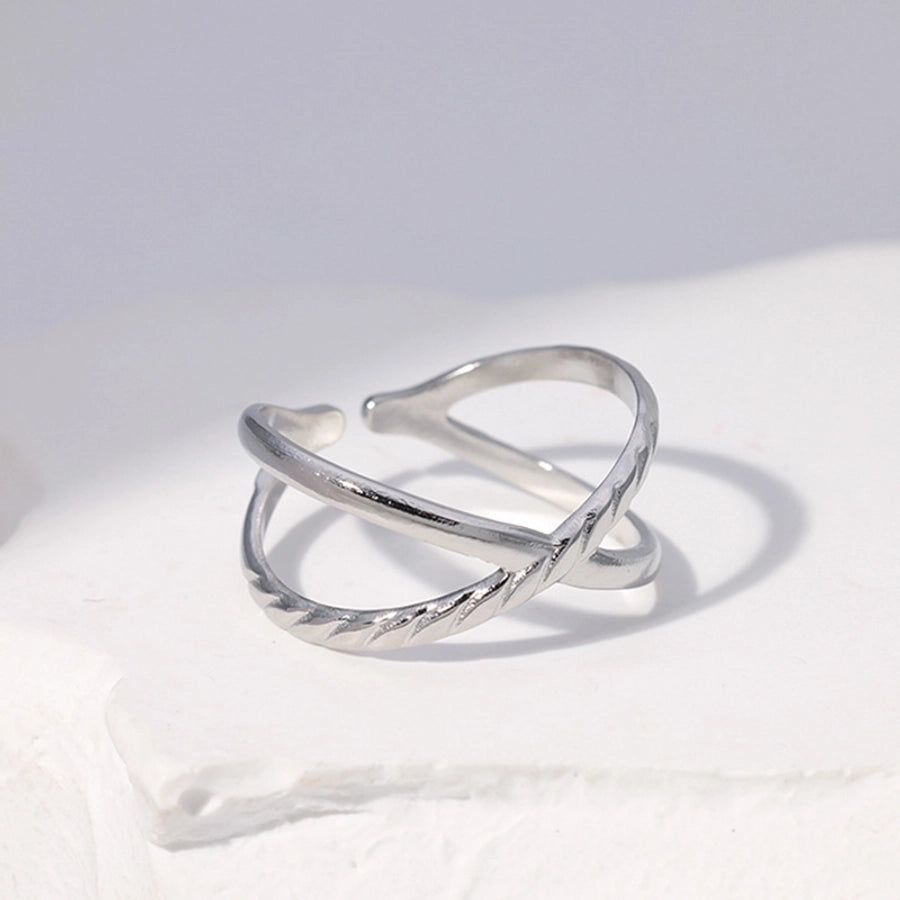 Simple Love 18K Gold Plated Open Ring